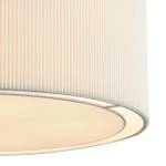 8110/5 MODERNI LN25 138 хром/белый, металл/текстиль Люстра подвесная E14 5*40W 220V ZIGRISA