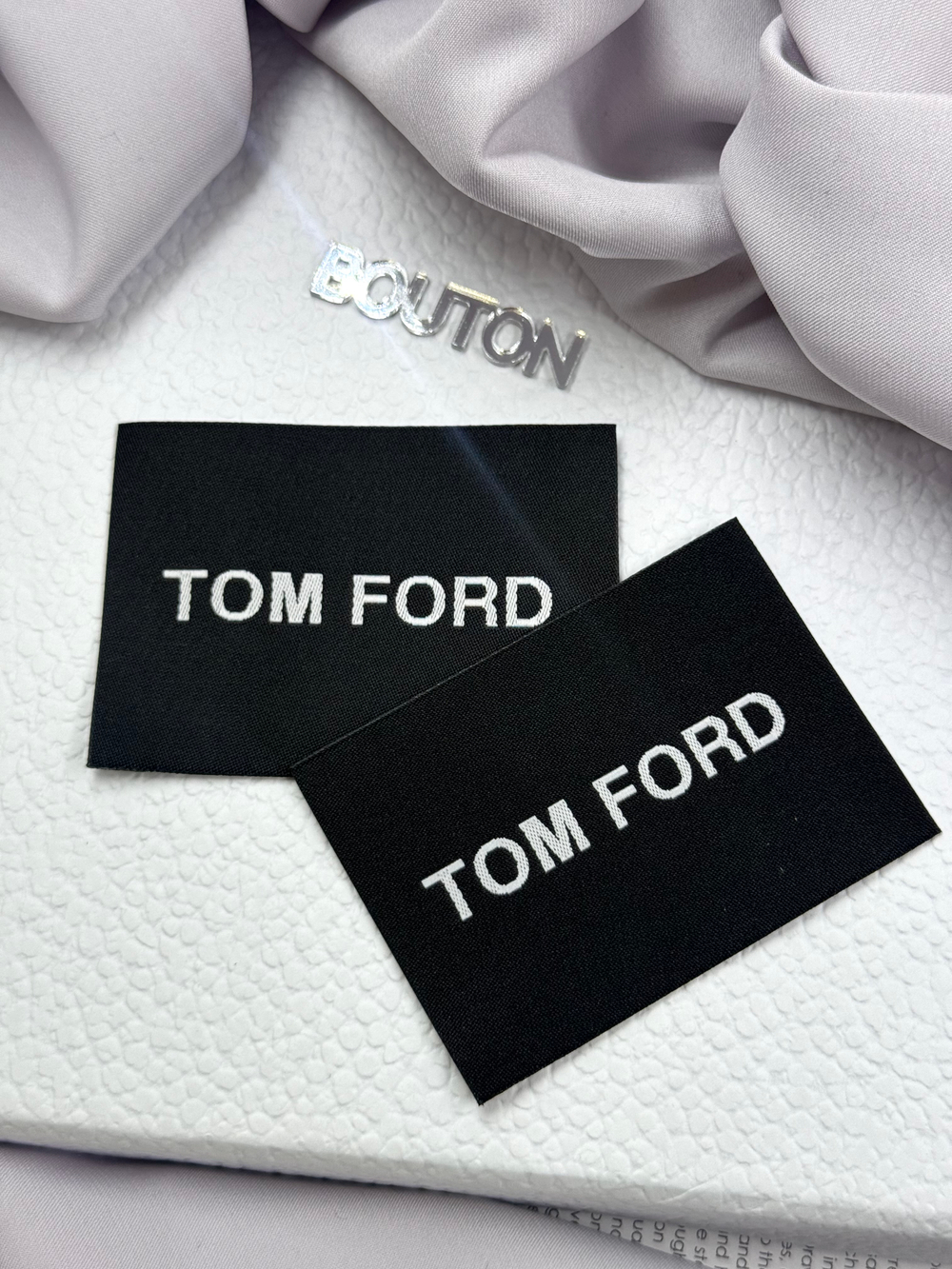 Бирка ТомФ. черная