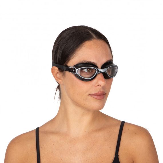 Очки для плавания Seac Axis черный/серебристый