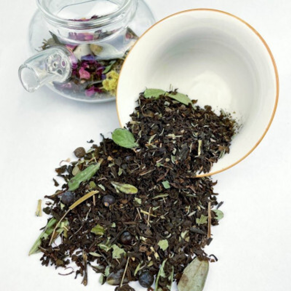 Черный чай BERRY-TEA "Охотничий" | 18гр под стакан | Эконом