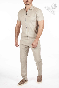 Льняной летний костюм Loro Piana