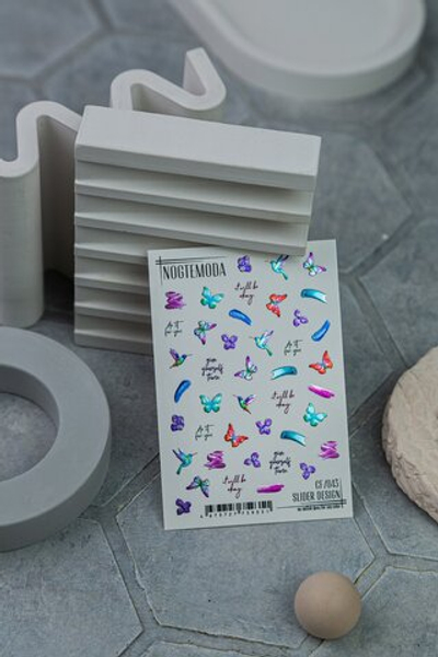 Nogtemoda Слайдер дизайн Combi CF043