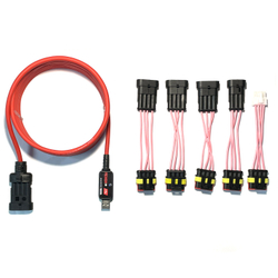 Кабель для ГБО FTDI УНИВЕРСАЛЬНЫЙ ПРЕМИУМ (КОМПЛЕКТ 6 РАЗЪЕМОВ)