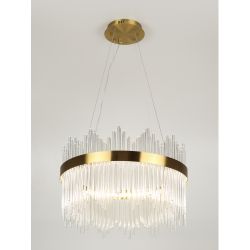 Люстра Rivoli Gwen 6192-201 подвесная светодиодная LED 3000-6300К 112 Вт с пультом | Rivoli