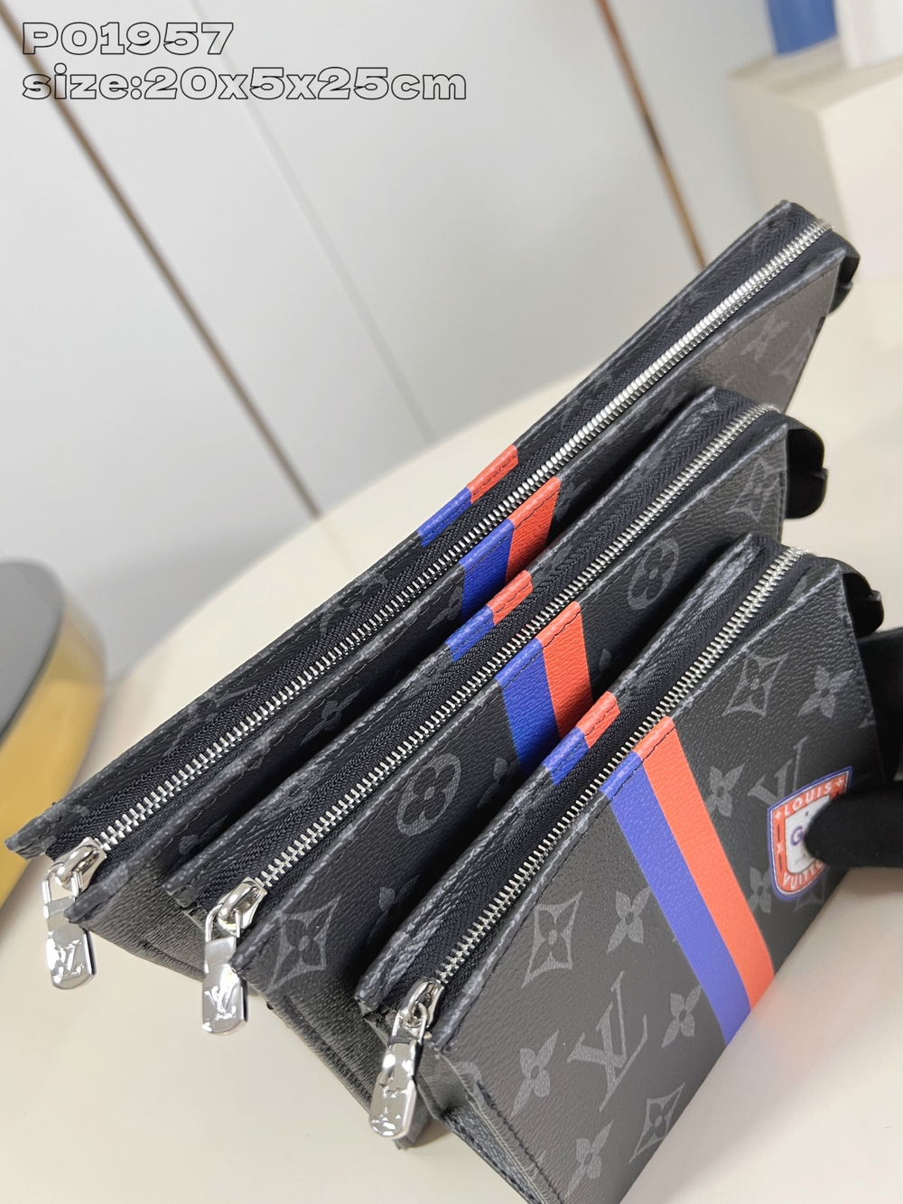 Louis Vuitton Trio Toilet Pouch Mon Monogram