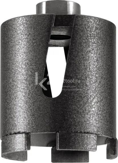 Коронка алмазная Heden для подрозетников 72x65 мм, M16, 4 сегмента, с боковым пылеотводом, арт. 412.001