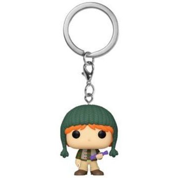 Брелок Funko Pocket POP! Keychain: Harry Potter: Holiday: Ron 51205-PDQ