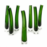 Ваза Elli SEMPRE стекло/smaragd 40х40х250h