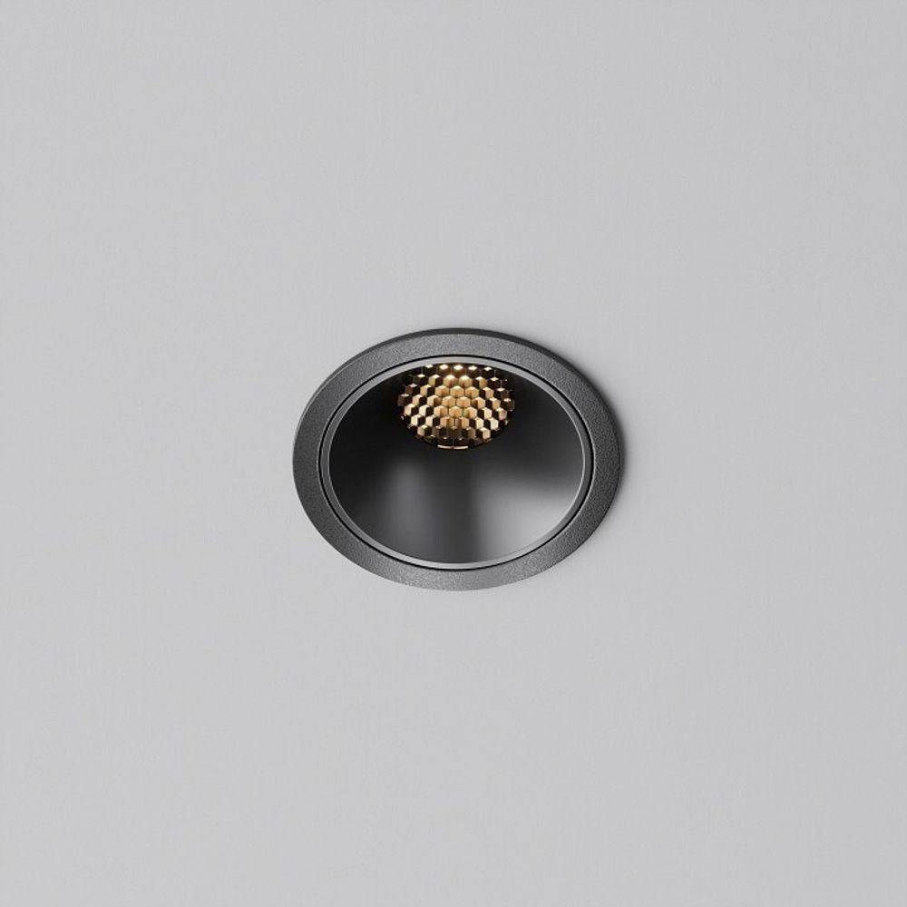 Встраиваемый светильник Maytoni Alfa LED DL043-01-10W2.7K-RD-B