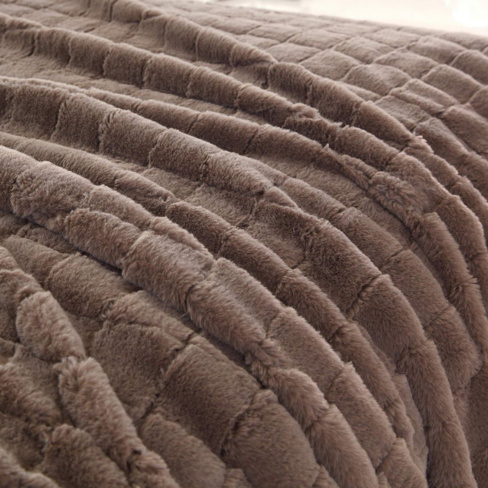 Плед 160х220 Sofi De MarkO Мадлен коричневый