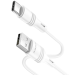 Кабель Borofone BX43 USB-Type-C 3A 1м PVC White