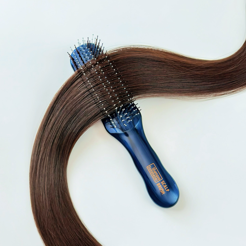 Массажная расческа с лечебным терагерцовым покрытием Shampoo Sommelier Scalp Brush