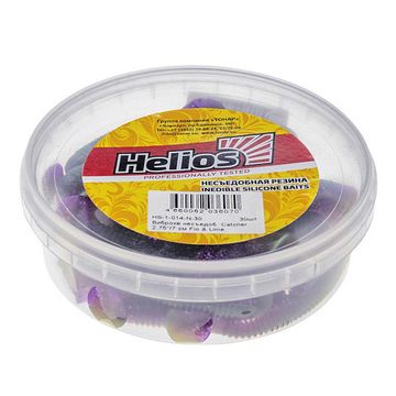 Виброхвост несъедоб. Catcher 2,75'/7 см Fio & Lime 30шт. (HS-1-014-N-30) Helios