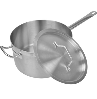 Сотейник 12Л D30См H18См, Нерж.Сталь X2823