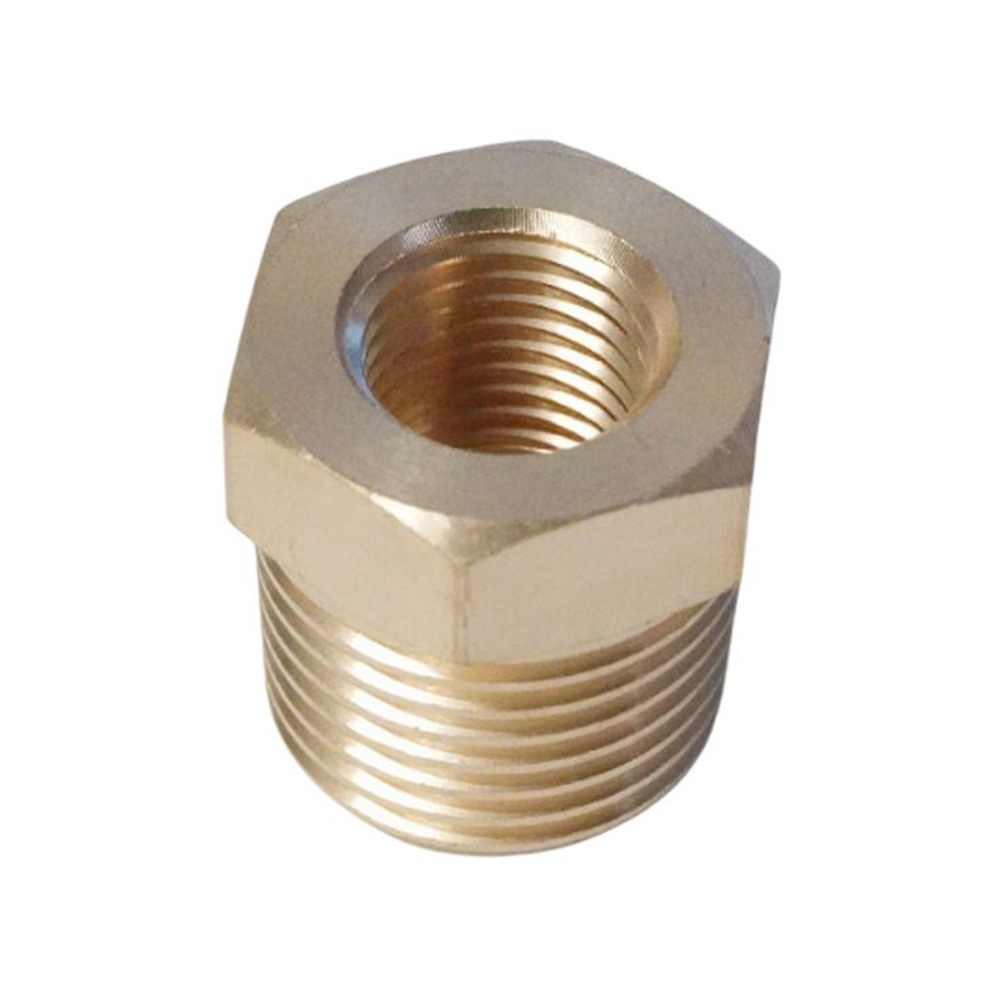 WDK-224MFB Адаптер, резьба 1/4"-1/2" PT, F-M (внутренний/внешний), латунь