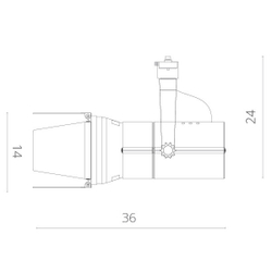 Трековый светильник Arte Lamp Track Lights A6312PL-1WH