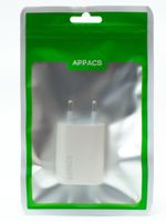 Зарядное устройство 220V APPACS (ПРОМО) APEU01, 1USB. 1A