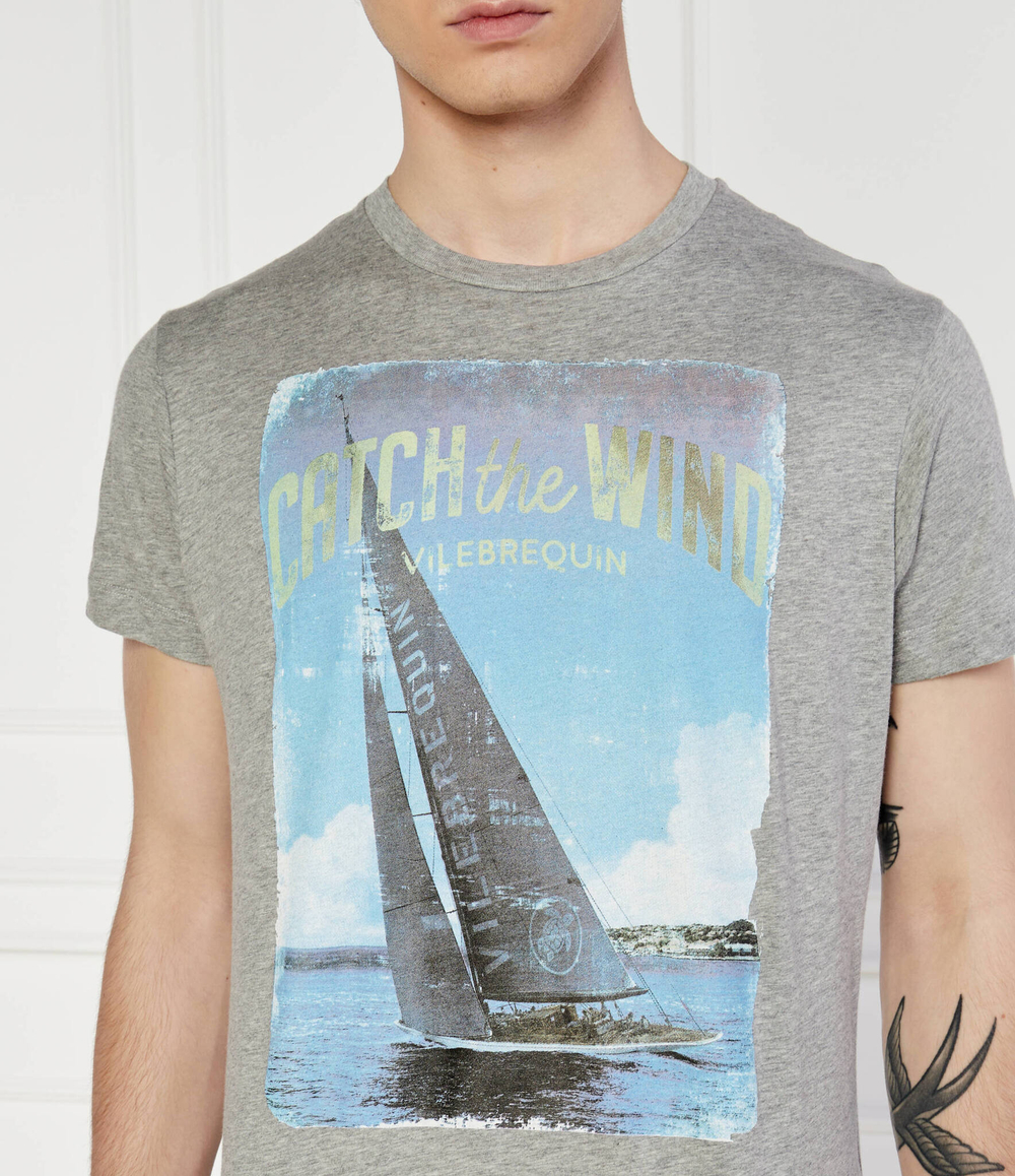 Футболка Vilebrequin - серый(PTSAP383)