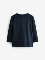 Лонгслив для мальчика Next D79-759, Темно-синий