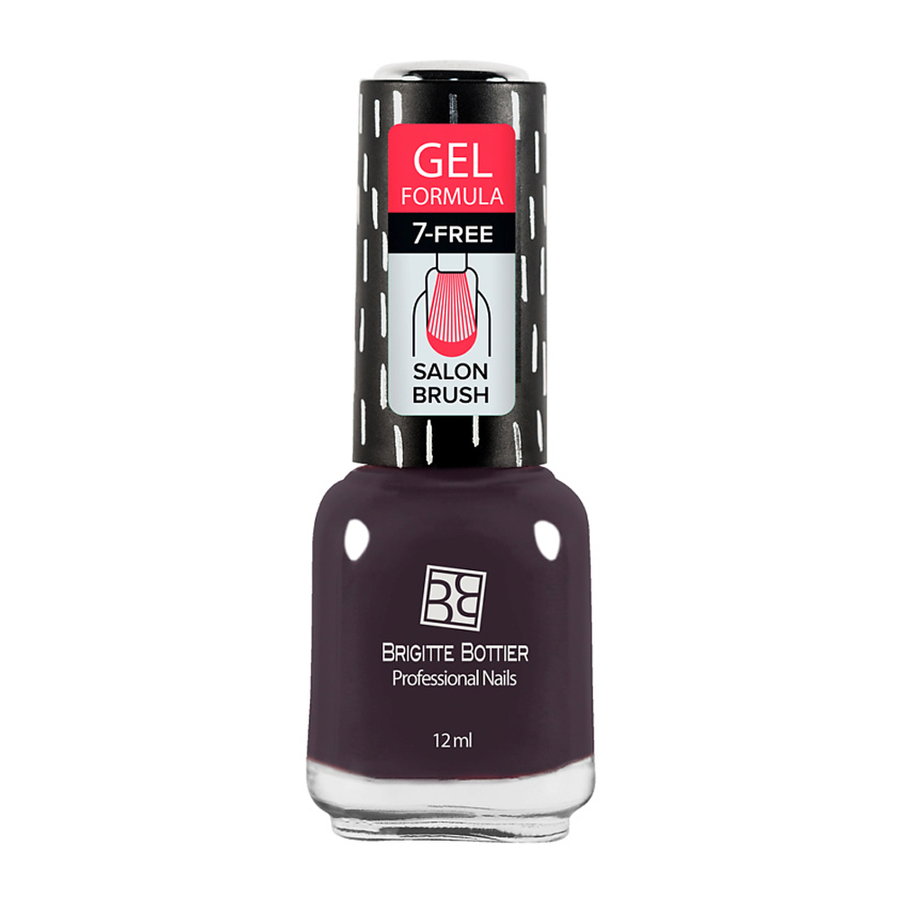 BRIGITTE BOTTIER Лак для ногтей GEL FORMULA тон 01 прозрачный, 017
