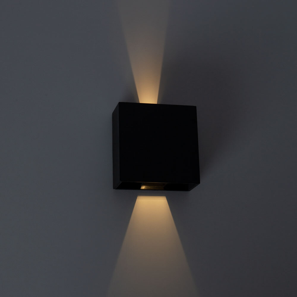 Уличный настенный светильник Arte Lamp A1445AL-1BK