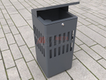 Урна LITTER BIN 1520 с крышкой