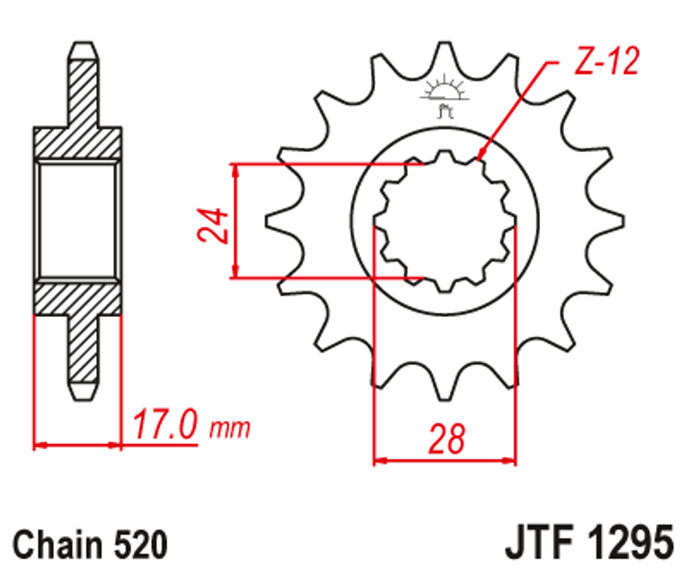 Звезда JTF1295.13