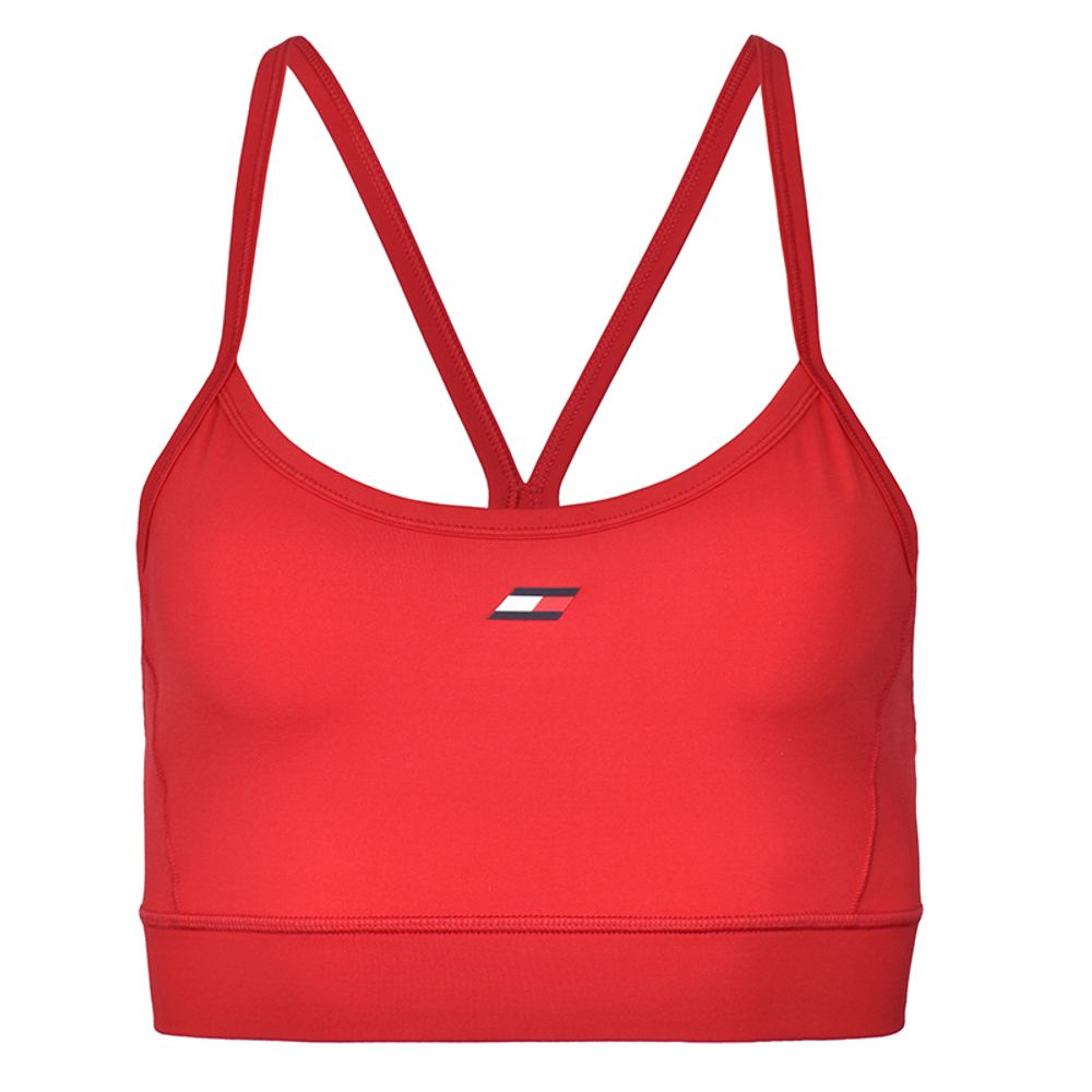 ТОП теннисный Tommy Hilfiger Essential Low Int Bra - primary red