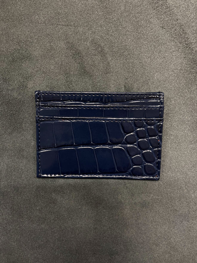 Картхолдер cobalt alligator