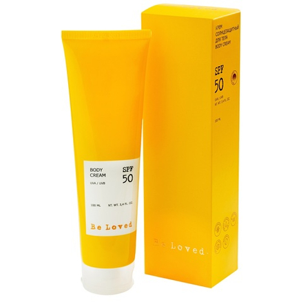 Be loved. Be sun Крем для тела 50SPF Солнцезащитный 100мл