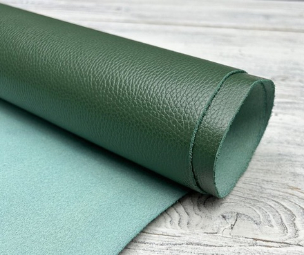 Luxury Tannery Verde Guanto (1,4-1,6 мм), цв. Зеленый, натуральная кожа