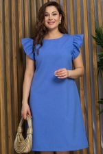 Платье Неповторимый шарм (голубое) П13235-19М LT Collection