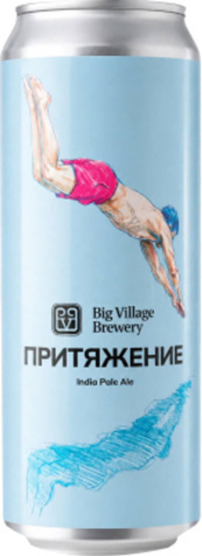 Пиво Биг Вилладж Притяжение / Big Village Prityazhenie 0.45 - банка