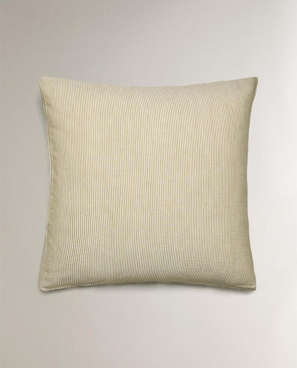 ZARA HOME ДЕТСКАЯ НАВОЛОЧКА В ПОЛОСКУ, ЗЕЛЕНЫЙ