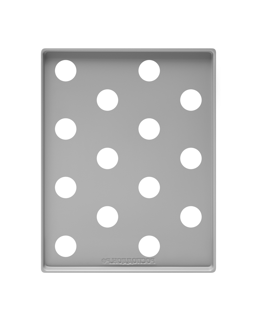 Крышка 14 отверстий d55мм (2мм сер.УПП) к ПГ 440*570мм