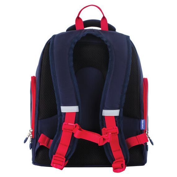 Çanta \ Bag \ Рюкзак BRAUBERG, легкий каркас, синий, 37х32х21 см, 228829