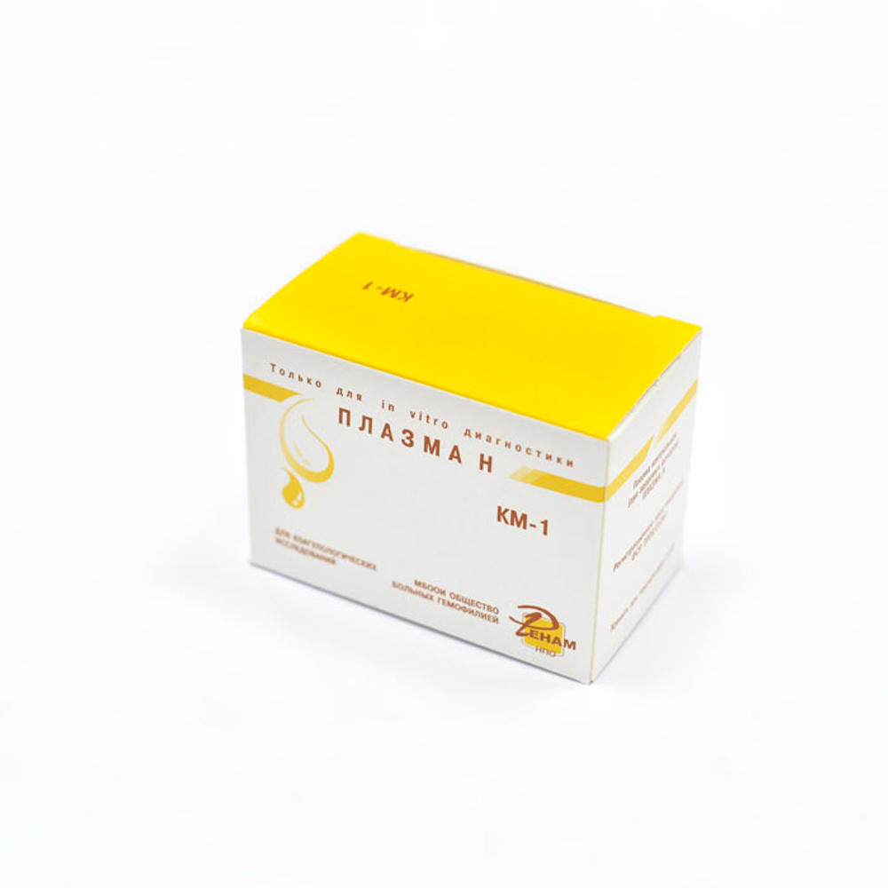 Плазма донорская (ПЛАЗМА Н), 6 парам.(КМ-1), Ренам, 3+3фл.х1мл, набор