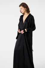 Платье свободное с поясом