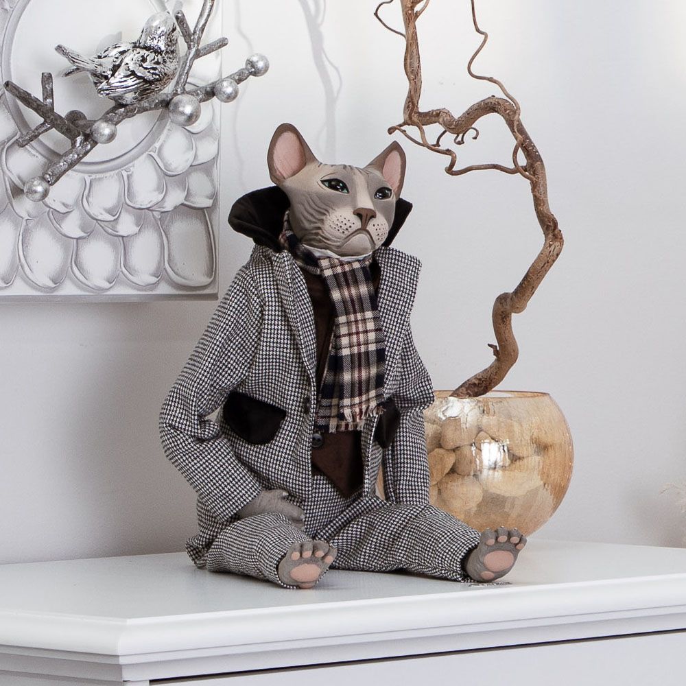 Кукла коллекционная Кот Пьер