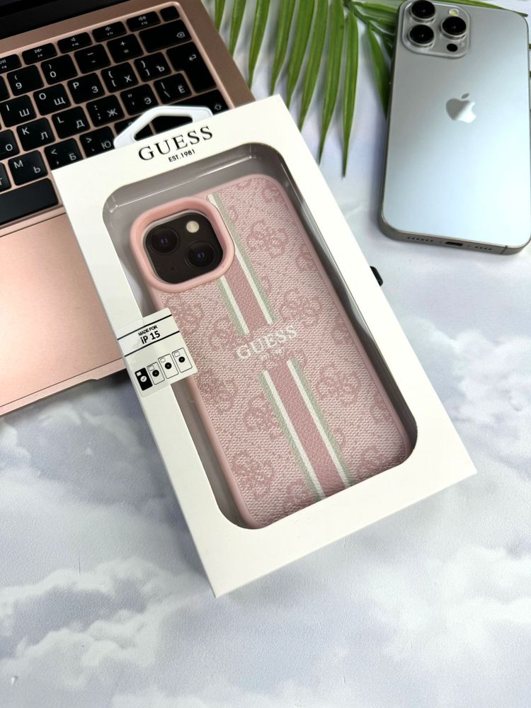 Чехол для iPhone G-Stripe Pink