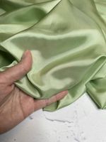 Подкладочная однотонная вискоза с добавлением ацетата (97%вискоза/3%ацетат, Фисташковый росток, 135, 70 гр/м2)