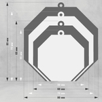 Акриловая медаль 1005