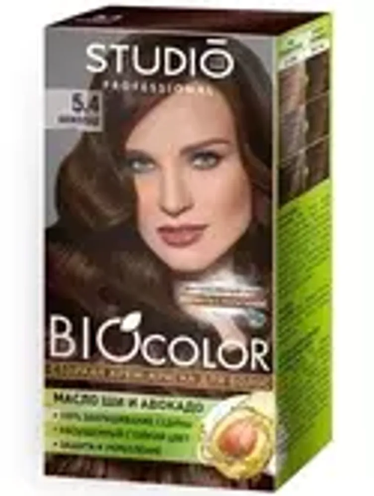 BIOCOLOR Стойкая крем краска д/волос 50/50/15 мл, 5.4 ШОКОЛАД *12