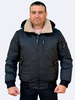 Куртка бомбер Corbona Зима черный