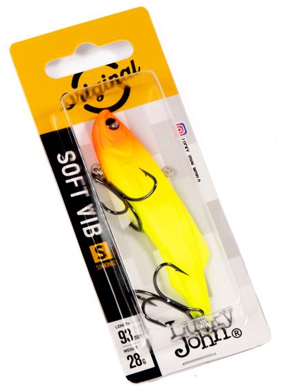 Воблер тонущий вертикальный LJ Pro Series SOFT VIB 93/006