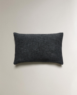 Zara Home наволочка декоративная из хлопка, синий, 30x50 см