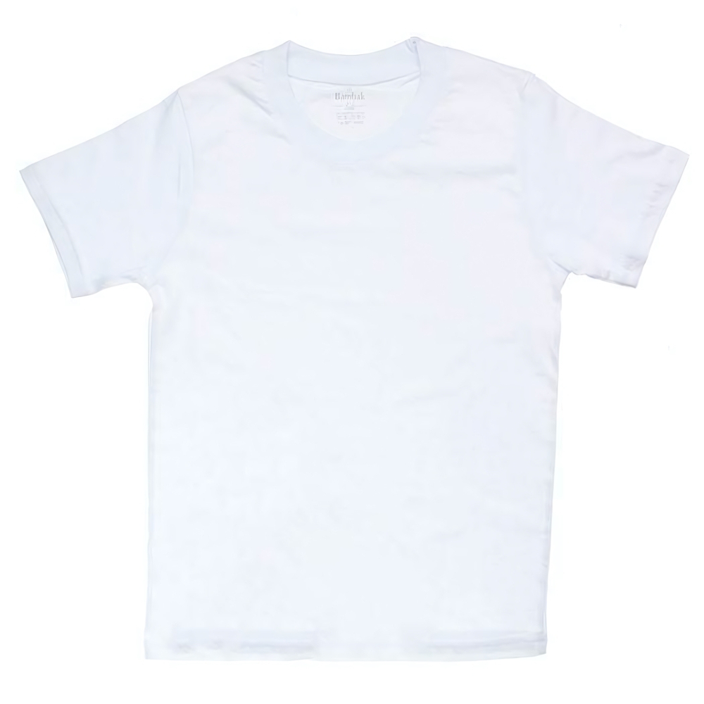 Футболка детская 139 р.92 белый (BaMbAk), 1 шт.
