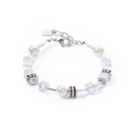 Браслет Coeur de Lion White-Silver 4081/30-1417