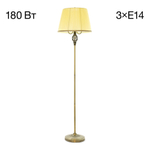 Citilux Вена CL402933 Торшер бронза с кремовым абажуром