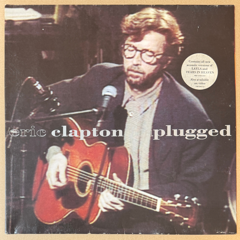 Eric Clapton ‎– Unplugged (Германия 1992г.)